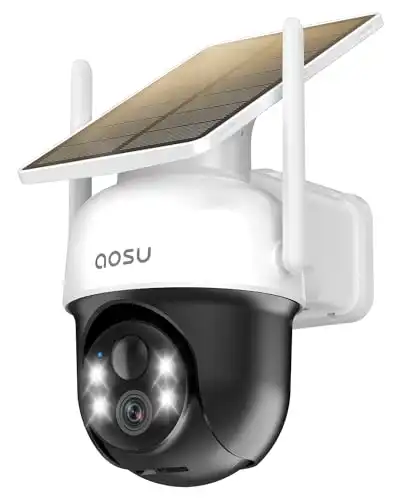 AOSU Solar Camera Security