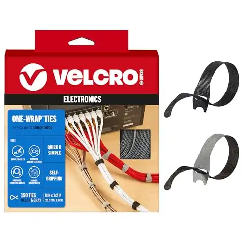 VELCRO Brand 150pk Cable Ties