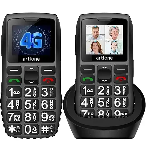 C1+4G Big Button Cell Phone for Seniors